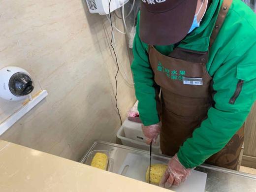 百果園在旗下門店試點推廣“明廚亮灶”監工直播