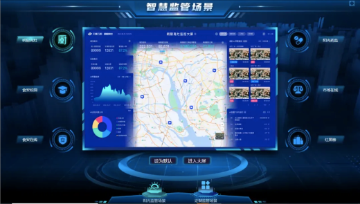 “天翼視聯(lián)明廚亮灶”一掃碼就能看到后廚的實(shí)時(shí)直播畫(huà)面