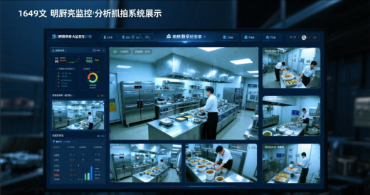 明廚亮灶AI監控分析抓拍系統核心價值