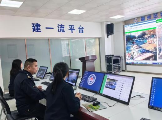 阜陽市潁州區(qū)：?jiǎn)⒂肁I市容巡查系統(tǒng) 助力高效治理